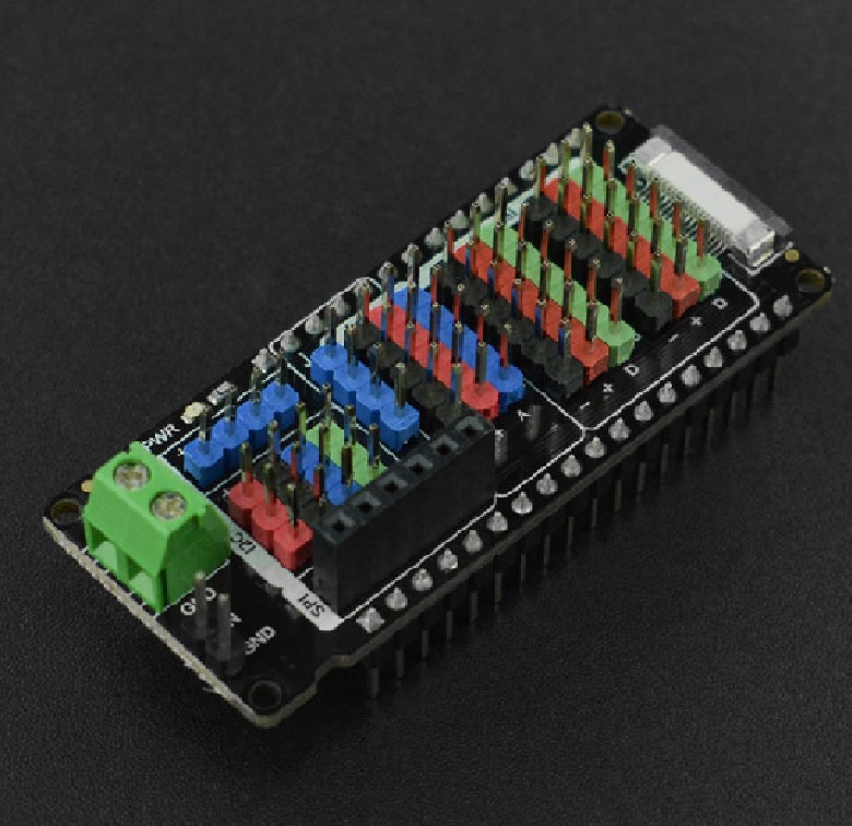 DFRobot Gravity IO Shield for FireBeetle 2 ESP32-E/M0 - Expansion Board