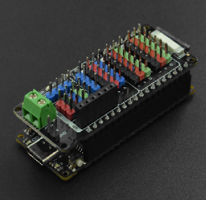 DFRobot Gravity IO Shield for FireBeetle 2 ESP32-E/M0 - Expansion Board - Image 2