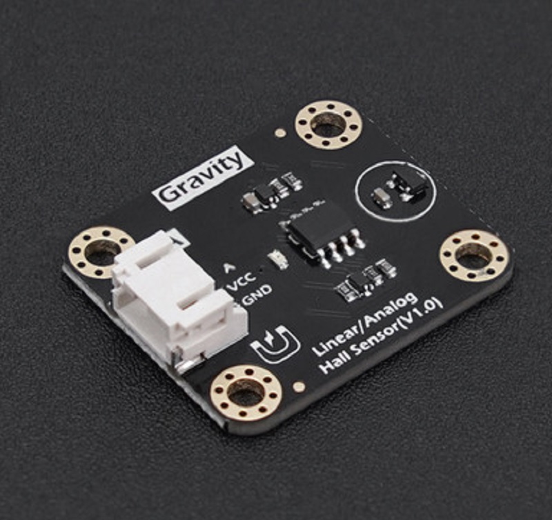 DFRobot Gravity Linear Analog Hall Effect Sensor ±1200GS - PH2.0-3P Interface
