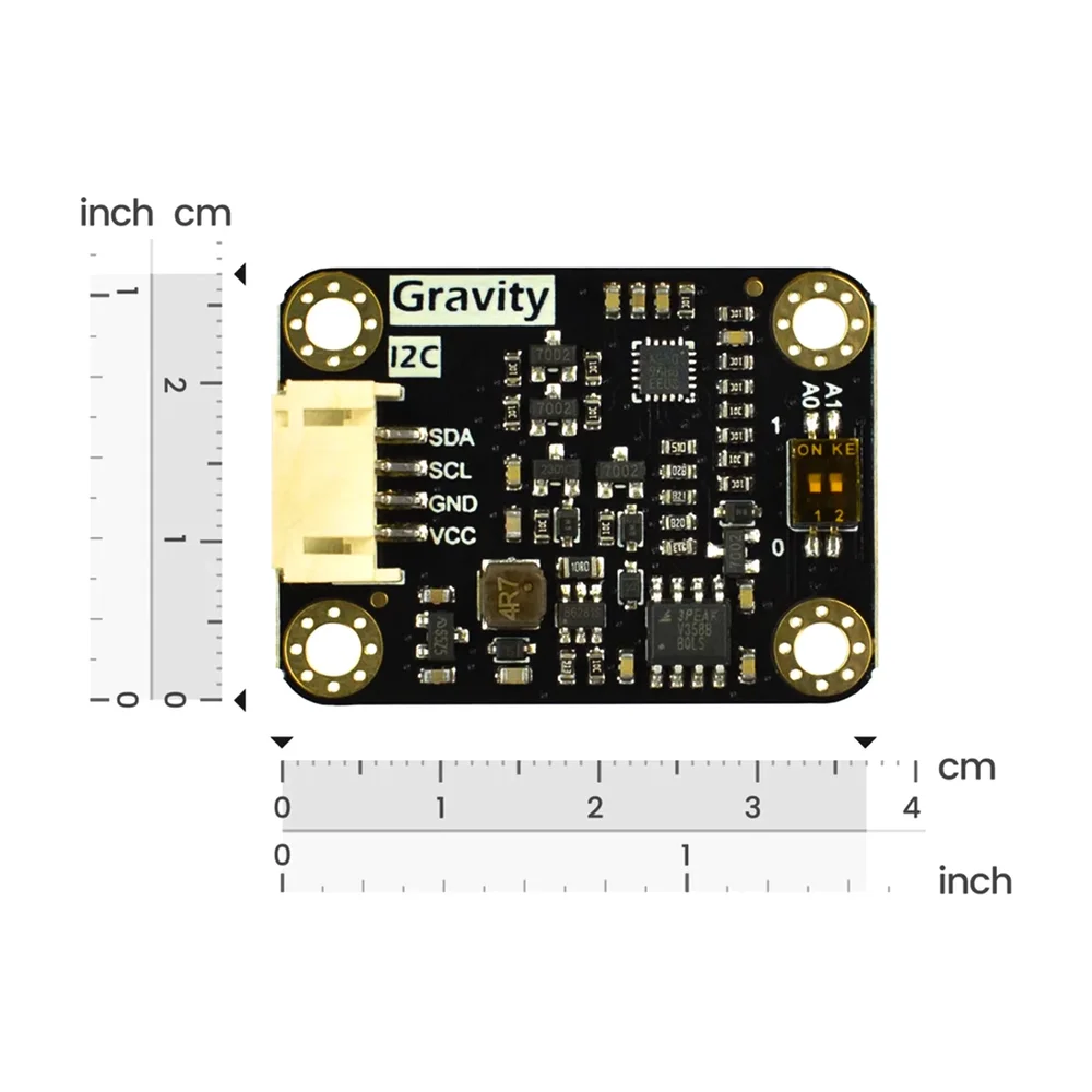 DFRobot Gravity MEMS Gas Sensor (CO, Alcohol, NO2 & NH3) - I2C - MiCS-4514 - Image 3