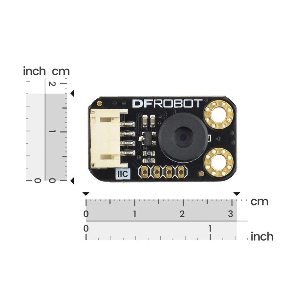 DFRobot Gravity MLX90614-DCC I2C Non-contact IR Temperature Sensor Module for Arduino - Image 3