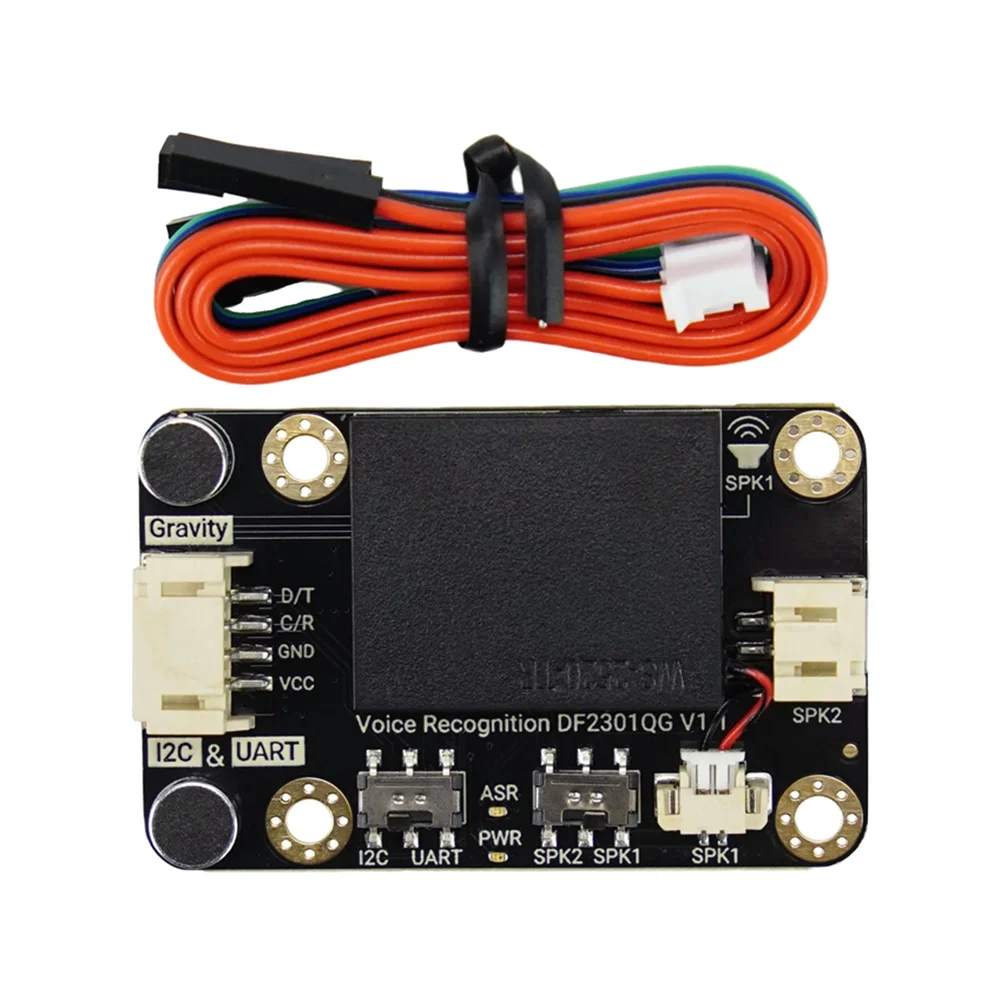 DFRobot Gravity Offline Language Learning Voice Recognition Sensor - I2C & UART Module - Image 4
