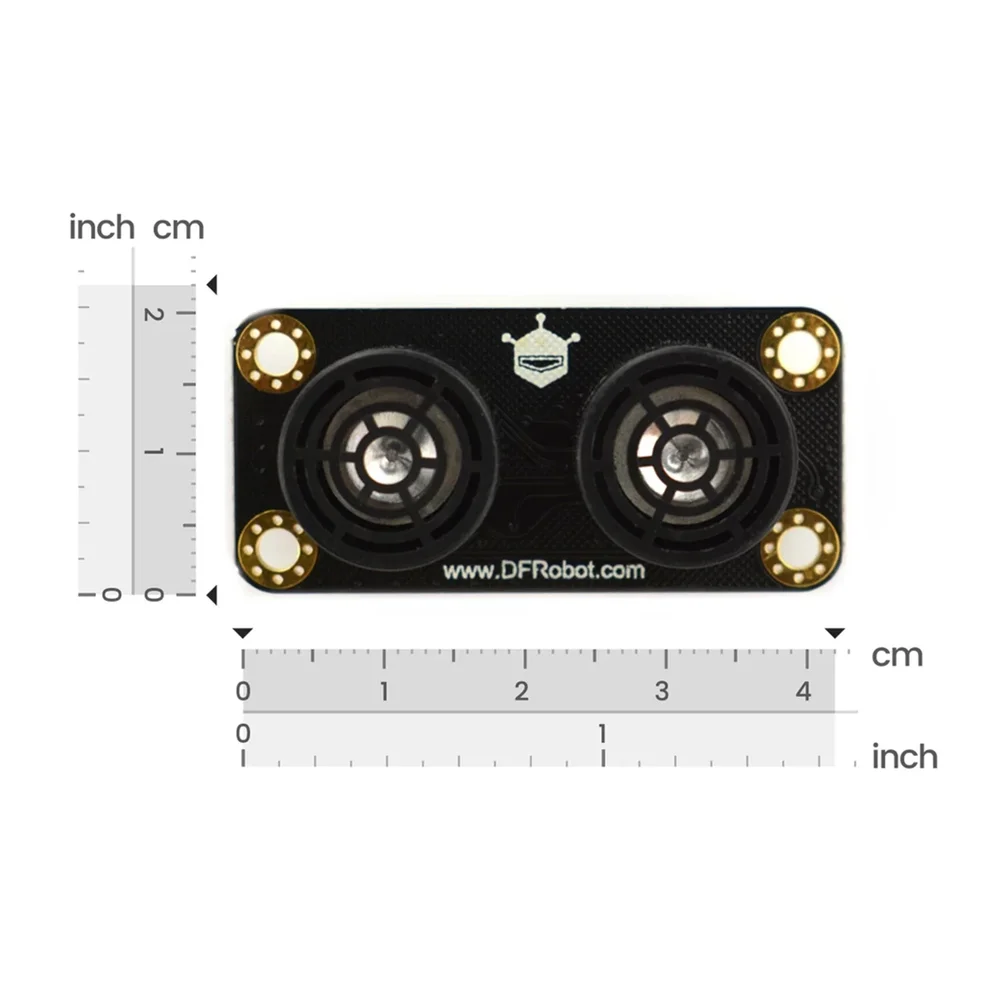 DFRobot Gravity URM09 Analog Ultrasonic Sensor - 2cm to 500cm Range, 30Hz, 3.3V/5V - Image 3