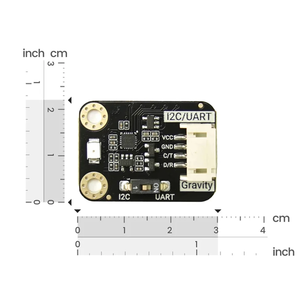 DFRobot Gravity UV Index Sensor (240-370nm, UVA, UVB, UVC) - I2C/UART - Image 3
