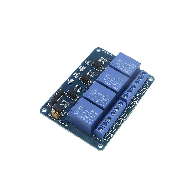 DIY 4-Channel Automatic Watering Kit - Capacitive Soil Sensor & 5V Relay Module - Image 2
