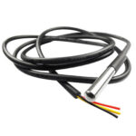 DS18B20 Waterproof Temperature Probe - 1m Cable, Stainless Steel
