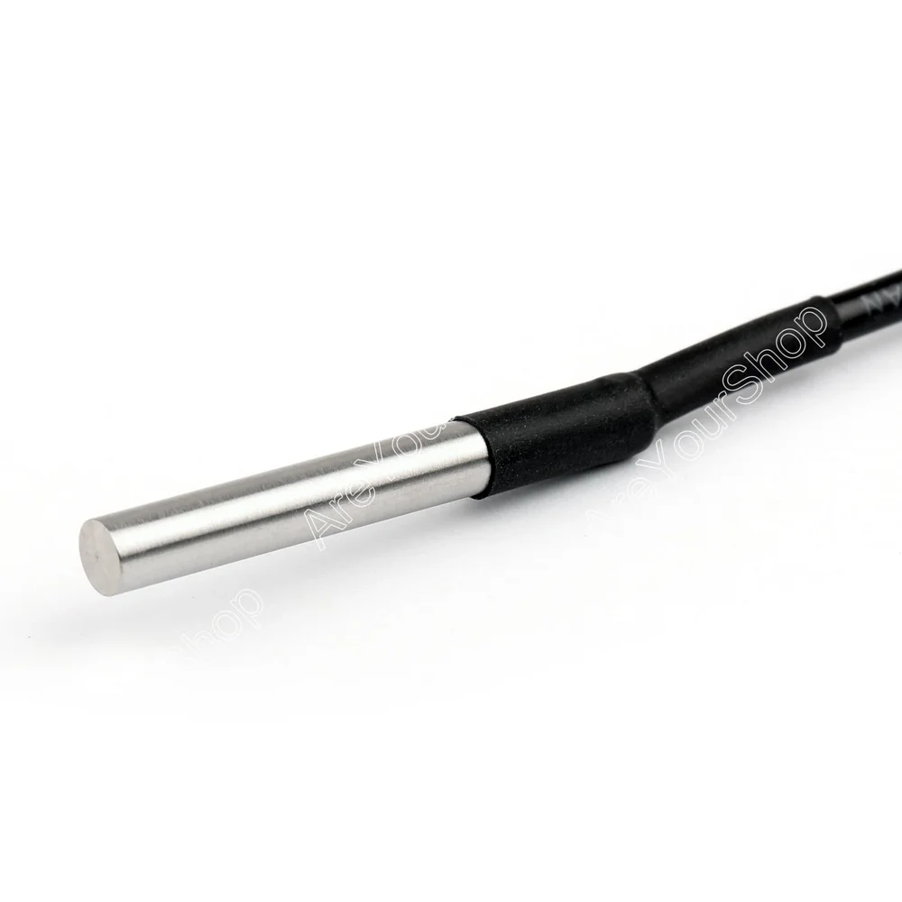 DS18B20 Waterproof Temperature Probe - 1m Cable, Stainless Steel - Image 6