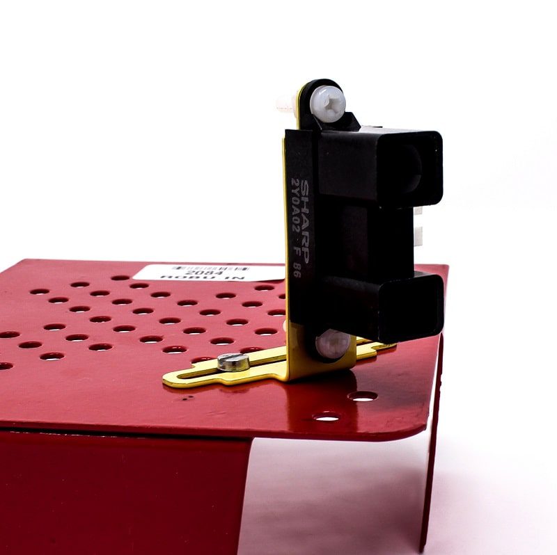 EasyMech Multi Bracket for Sharp Microelectronics Distance Sensors - Mild Steel, M3 Hardware, Parallel & Perpendicular Mounting - Image 10