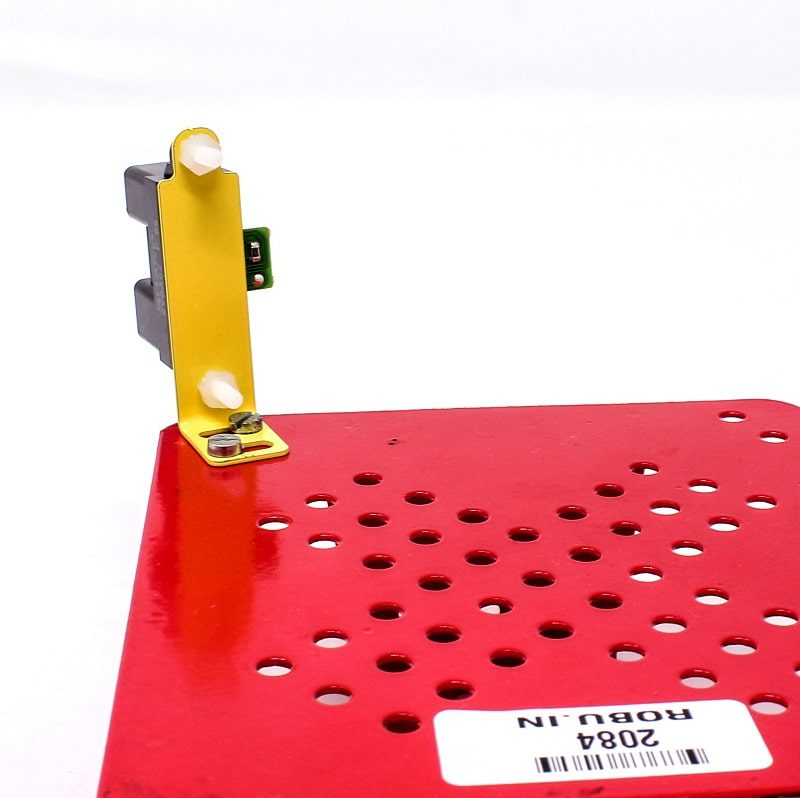 EasyMech Perpendicular Mounting Bracket for Sharp Microelectronics IR Sensors - MS Steel w/ Nylon Hardware - Image 4