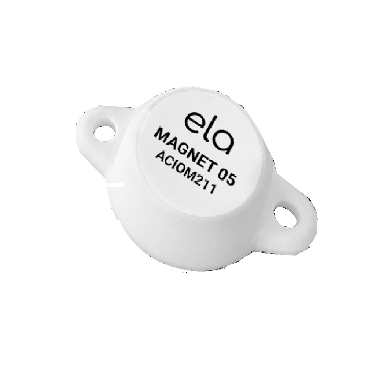 ELA Innovation MAGNET 05 (ACIOM211) Permanent Magnet - White Delrin Housing, 11mm Range - Image 2