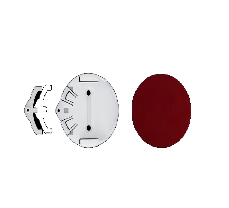 ELA Innovation PUCK HOLDER STICKER (ACIOM118B) - DELRIN Mounting Bracket w/ 3M PT1100 Adhesive - Image 2