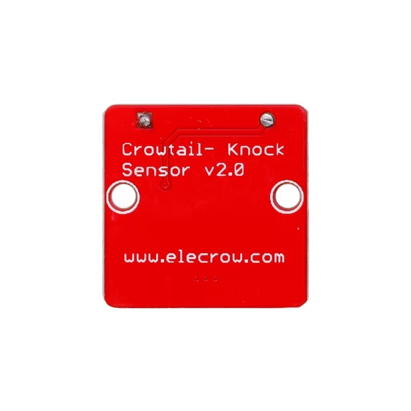 Elecrow Crowtail-Knock Sensor Module - Piezoelectric Vibration Detection - Image 3
