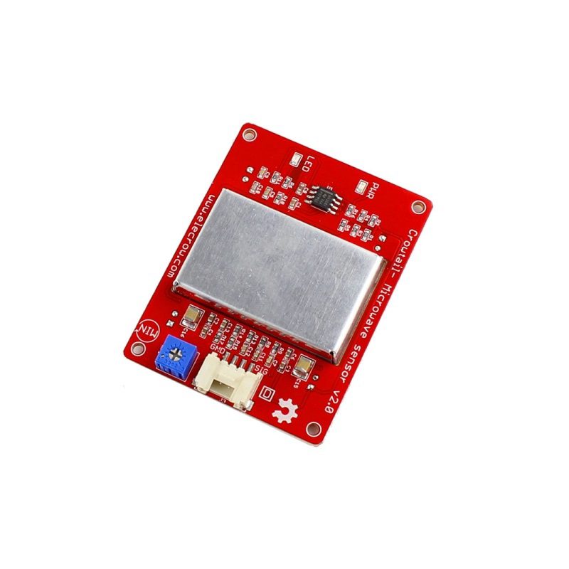 Elecrow Crowtail Microwave Sensor 2.0 - 3kHz Doppler Radar, 4m Range, 5V DC