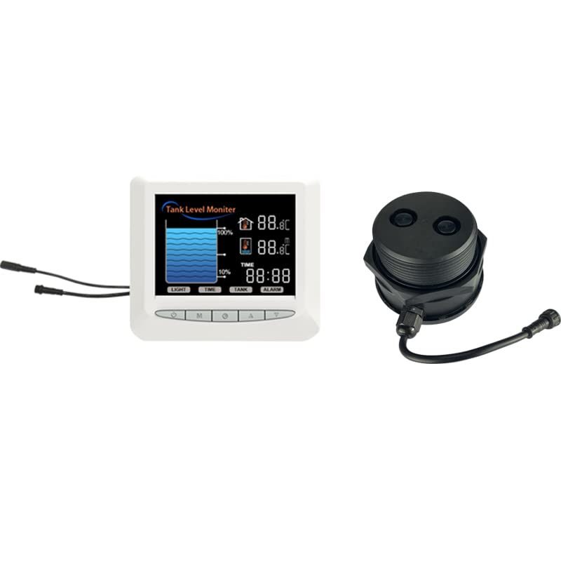 EPTTECH Smart TLC2101 Ultrasonic Liquid Level Sensor Detector (10cm-2.5m) - IP66 Waterproof with Display Module - Image 2