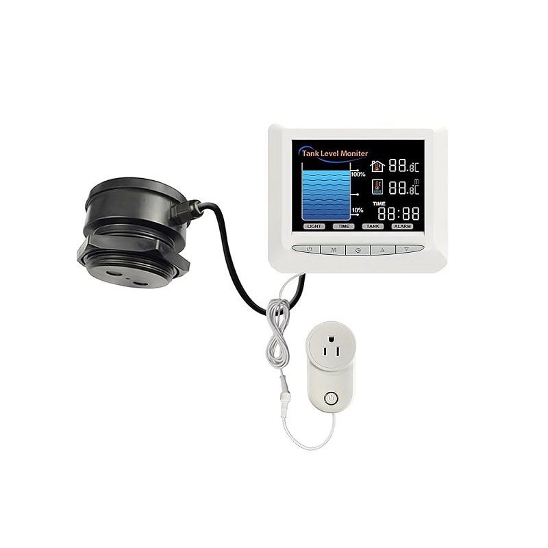 EPTTECH Smart TLC2103 Ultrasonic Liquid Level Controller Sensor (2.5m Range) - LCD Display, Power Adapter & Smart Outlet - Image 2