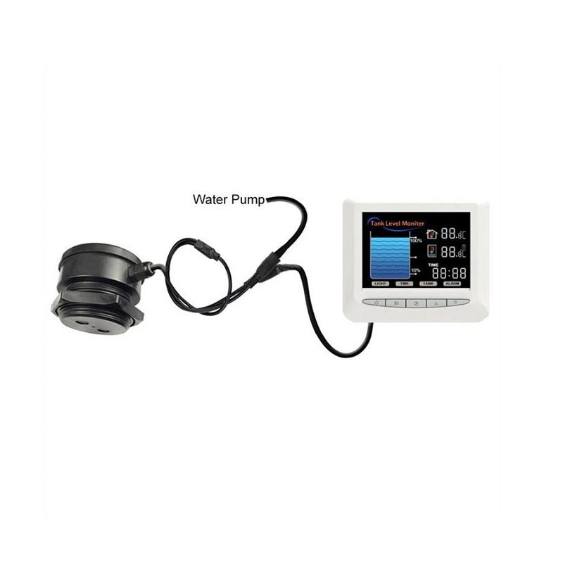 EPTTECH Smart TLC2103 Ultrasonic Liquid Level Controller Sensor (2.5m Range) - LCD Display, Power Adapter & Smart Outlet - Image 3