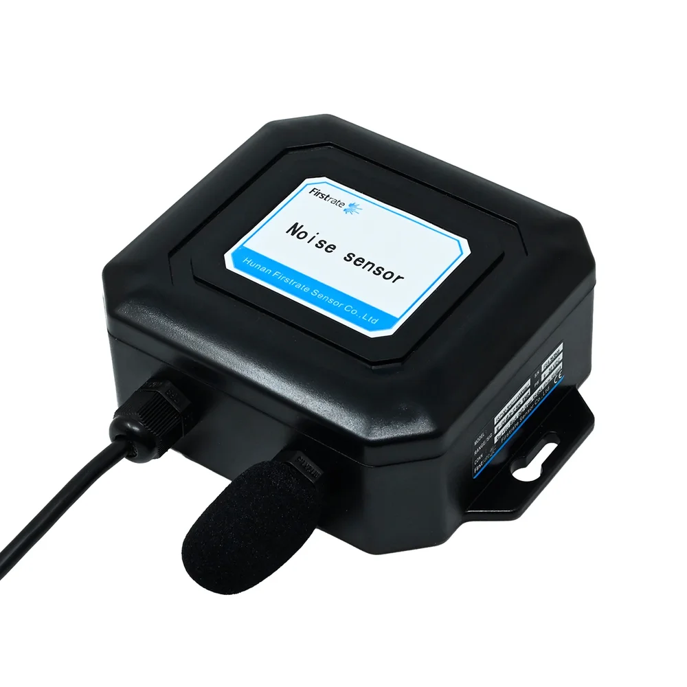 FirstRate FST100-2010 Noise Sensor, 30dB~120dB, 20Hz~12.5kHz, RS485 Modbus, 9-30VDC