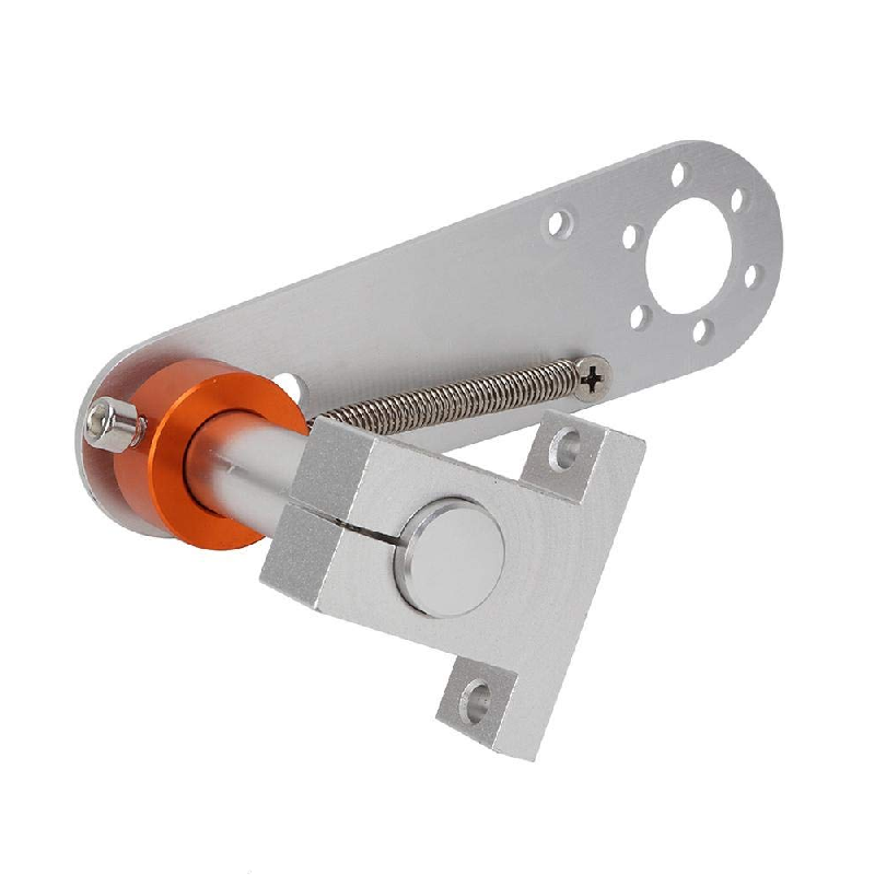 Fixed Slide Bracket for Encoder Mounting With Long Axis - Aluminium & Steel Plate - Image 2