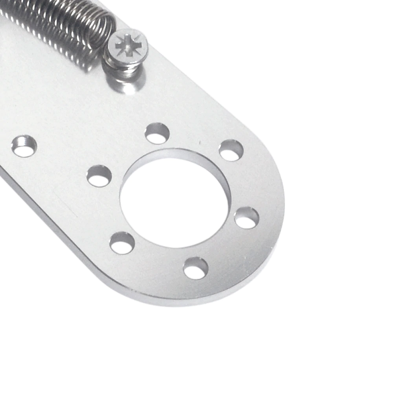 Fixed Slide Bracket for Encoder Mounting With Long Axis - Aluminium & Steel Plate - Image 3