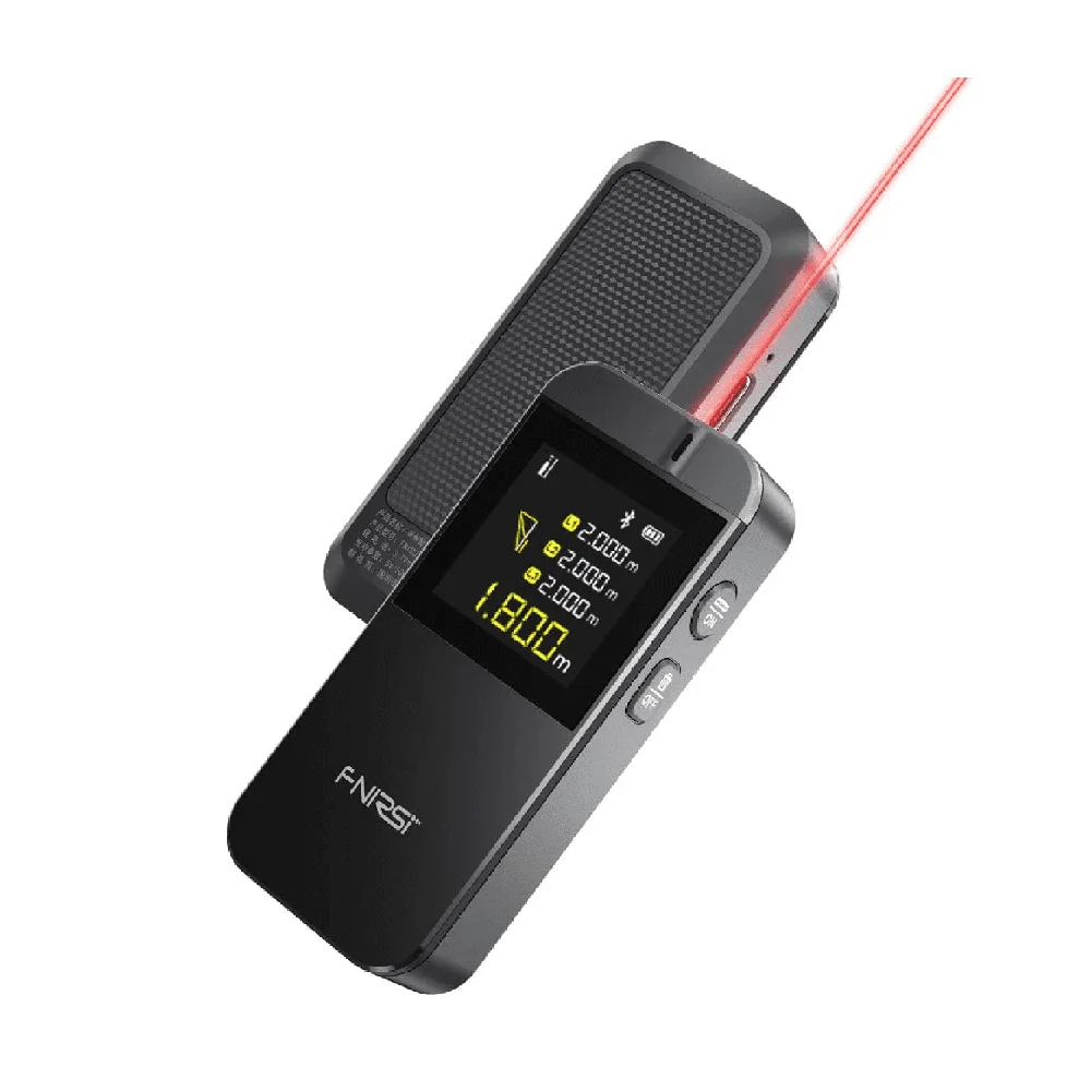FNIRSI IR40 Smart Laser Rangefinder - Bluetooth App Sync, 0.05-40m Range, ±2mm Accuracy