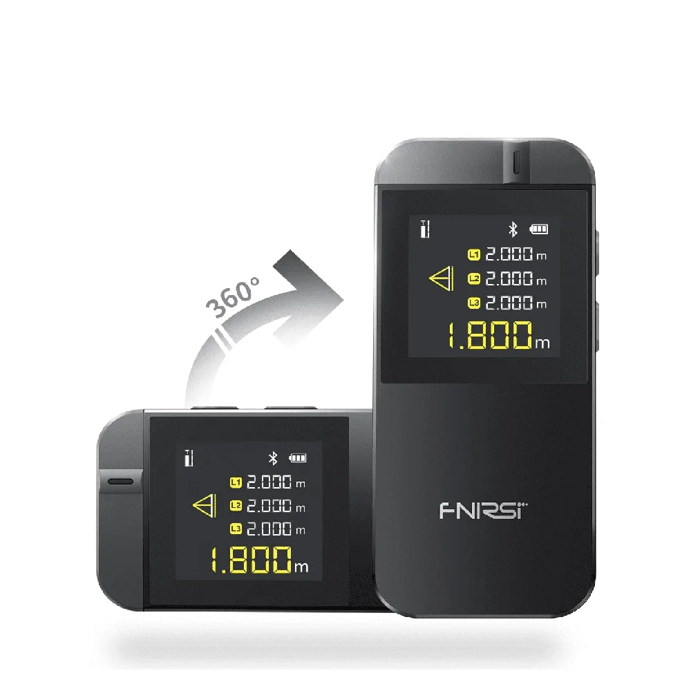 FNIRSI IR40 Smart Laser Rangefinder - Bluetooth App Sync, 0.05-40m Range, ±2mm Accuracy - Image 4