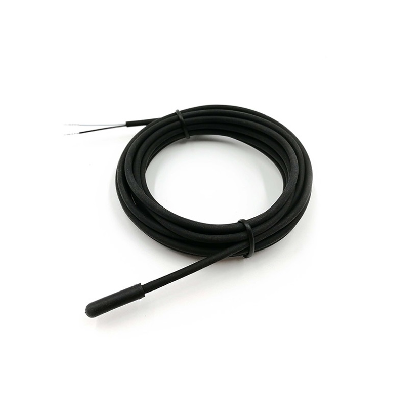 Focusens Thermistor Temperature Sensor Probe - Waterproof TPE Plastic Overmolding, 3M Cable