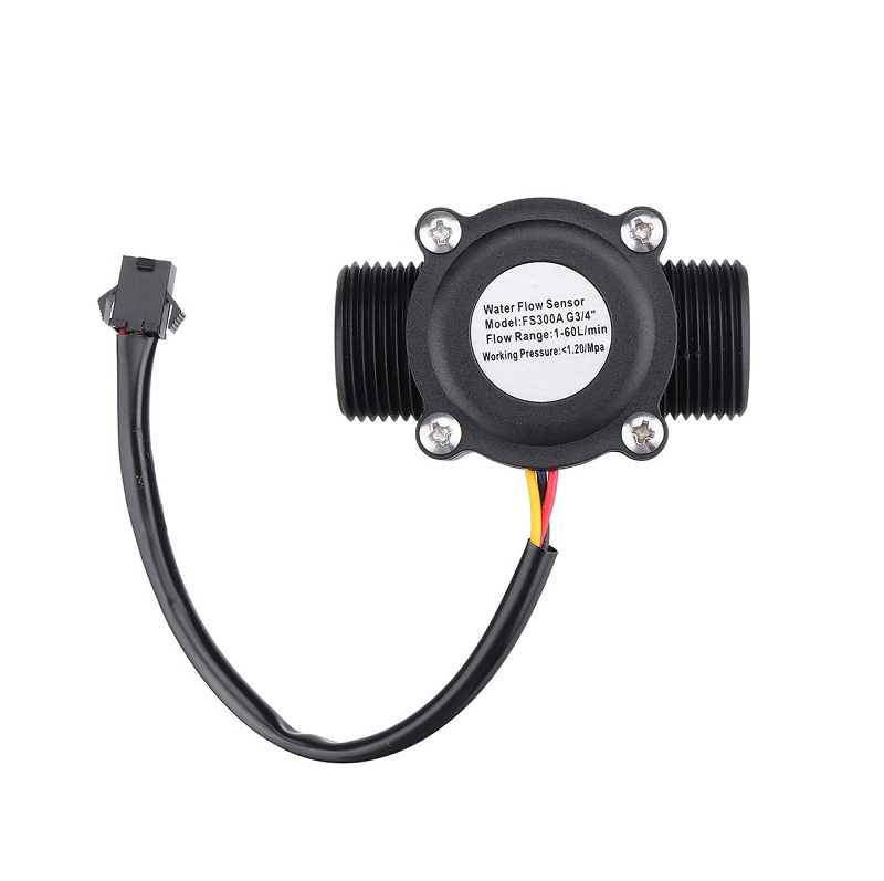 FS300A Water Flow Sensor - Hall Effect Pulse Output, 1-60 L/min - Image 2