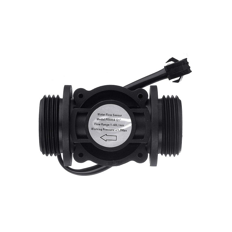 FS400A Water Flow Sensor - 1" Thread, 1-60 L/min, Digital Pulse Output - Image 2