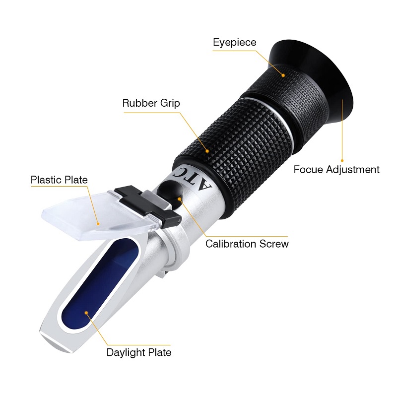 Generic 4-in-1 Automotive Refractometer - Antifreeze, Battery Fluid, Urea, Coolant Meter - Image 3