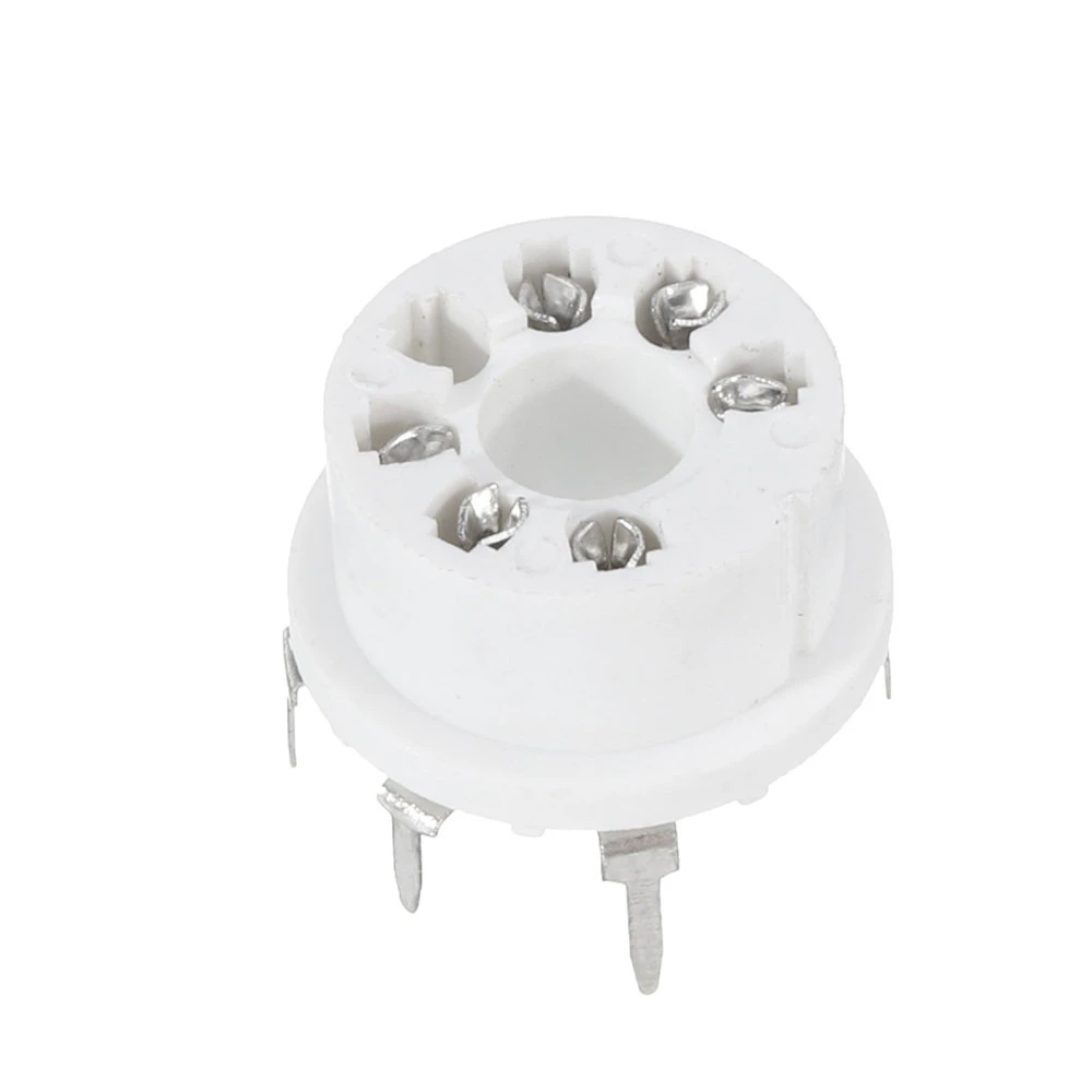 Generic 6 Pin Universal Sensor Socket (MG811 MQ-2 MQ-3 MQ-4 MQ-5 MQ-6 MQ-9) - Flange Mount