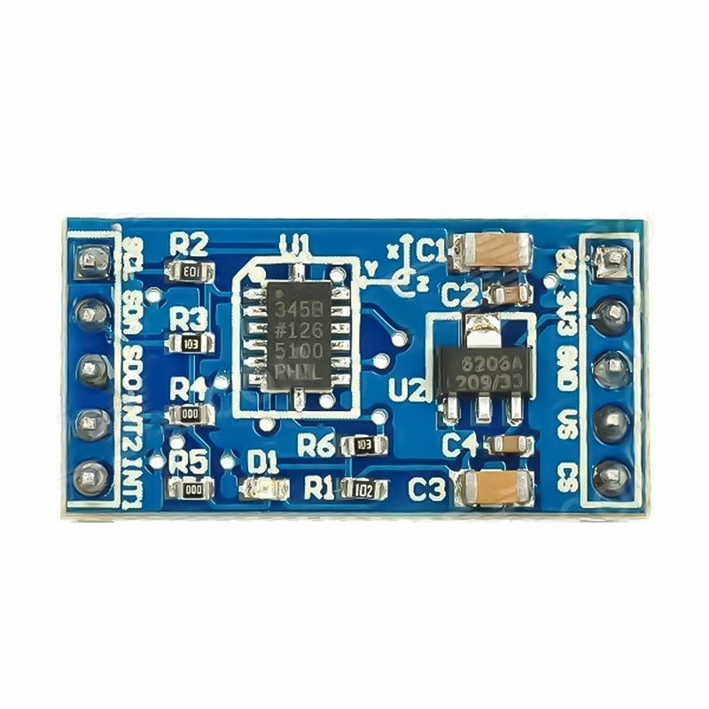 Generic ADXL345 Digital Acceleration Sensor Module - I2C/SPI, 3.3V/5V Compatible - Image 2