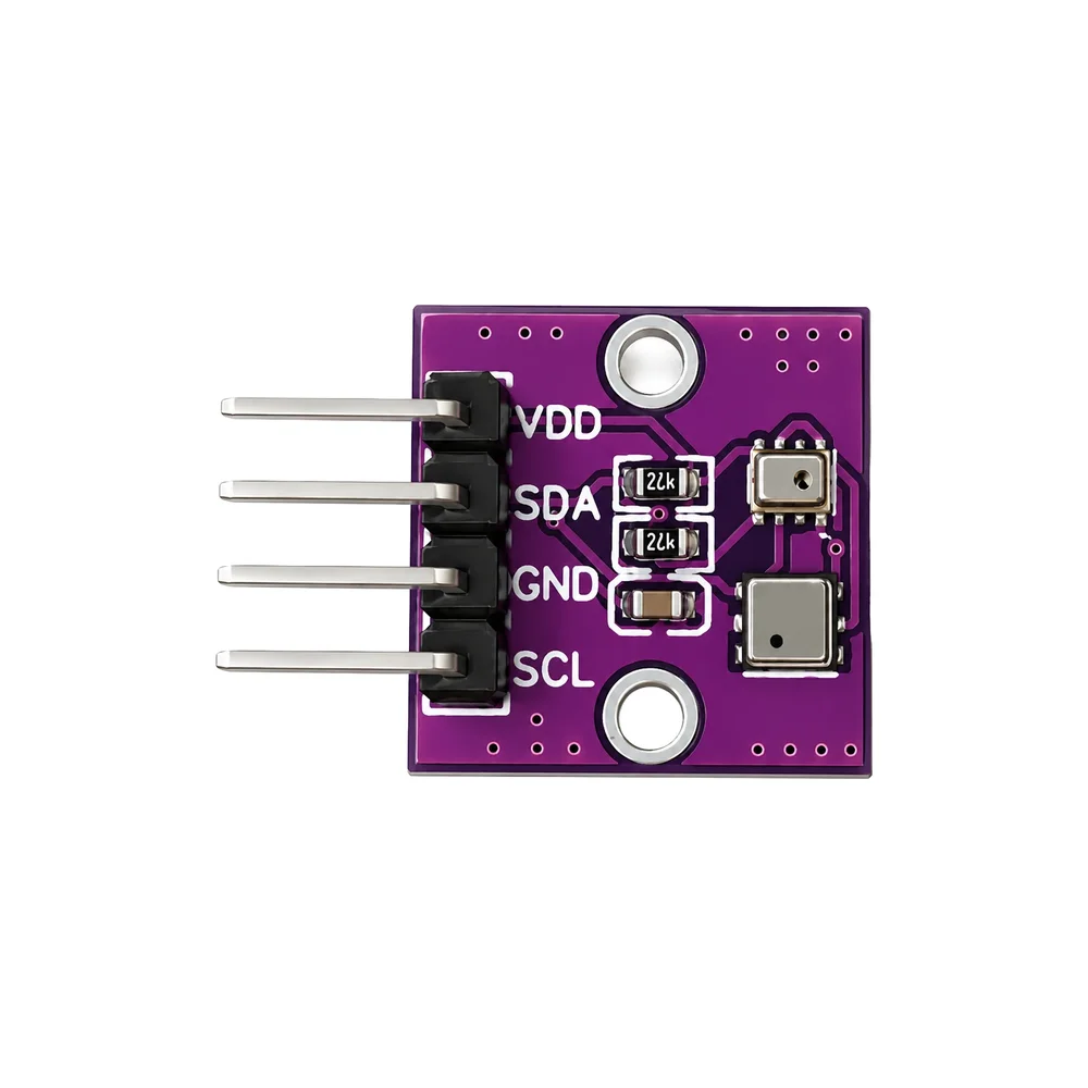 Generic AHT20+BMP280 Temperature Humidity Air Pressure Module with Soldering Pin - I2C 4P Grove Interface - Image 2