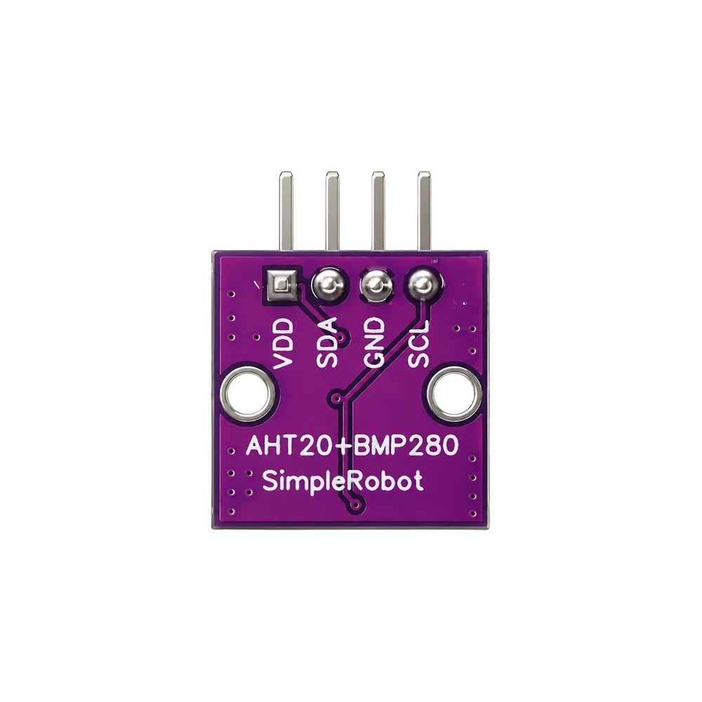 Generic AHT20+BMP280 Temperature Humidity Air Pressure Module with Soldering Pin - I2C 4P Grove Interface - Image 3