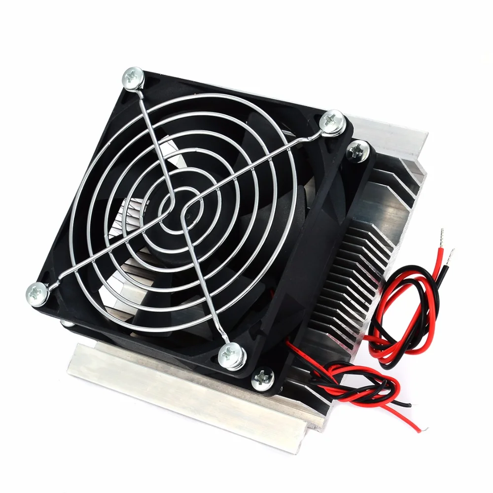 Generic Cooling System Heat Sink Set with FAN DIY Kit for Thermoelectric Peltier Refrigeration - Image 2