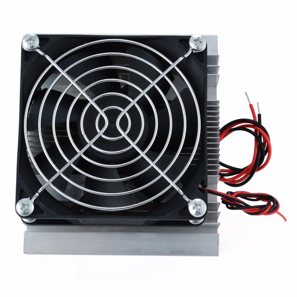 Generic Cooling System Heat Sink Set with FAN DIY Kit for Thermoelectric Peltier Refrigeration - Image 3