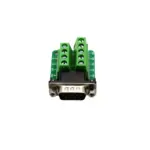 Generic DB9 Male RS232/RS485 Terminal Adapter - Screw Terminal Block, Nut Lock