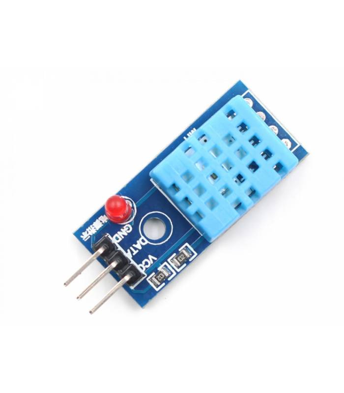 Generic DHT11 Temperature and Humidity Sensor Module with LED Indicator - Digital Output - Image 2