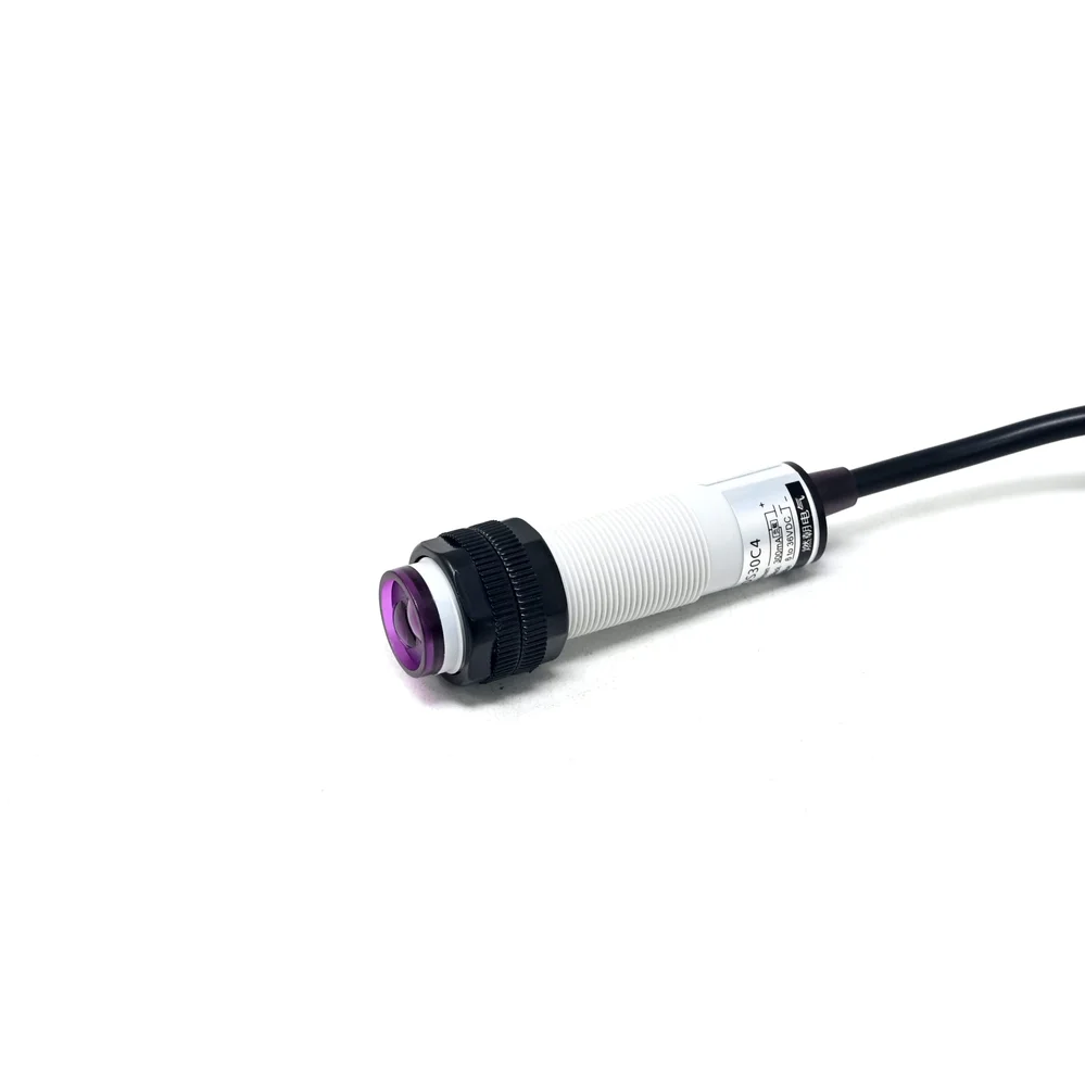 Generic E3F-DS30C4 Photoelectric Sensor, NPN NO, DC 6-36V, 30 cm Detection