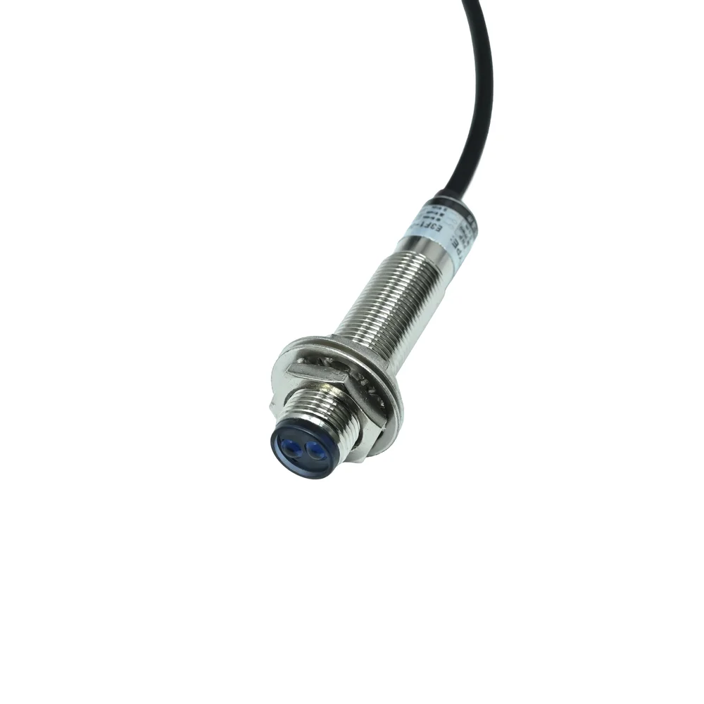 Generic E3F1-DS5P1 Photoelectric Sensor - PNP NO, DC 10-30V, 200mA, Fixed/Adjustable Sensing