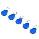 Generic EM4305 125KHz RFID Key Tags Pack of 5 - ABS Housing