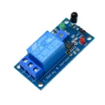 Generic Fire Flame Detection Sensor Relay Module - 760-1100nm IR, 80cm Range, 60° Angle, Adjustable Sensitivity