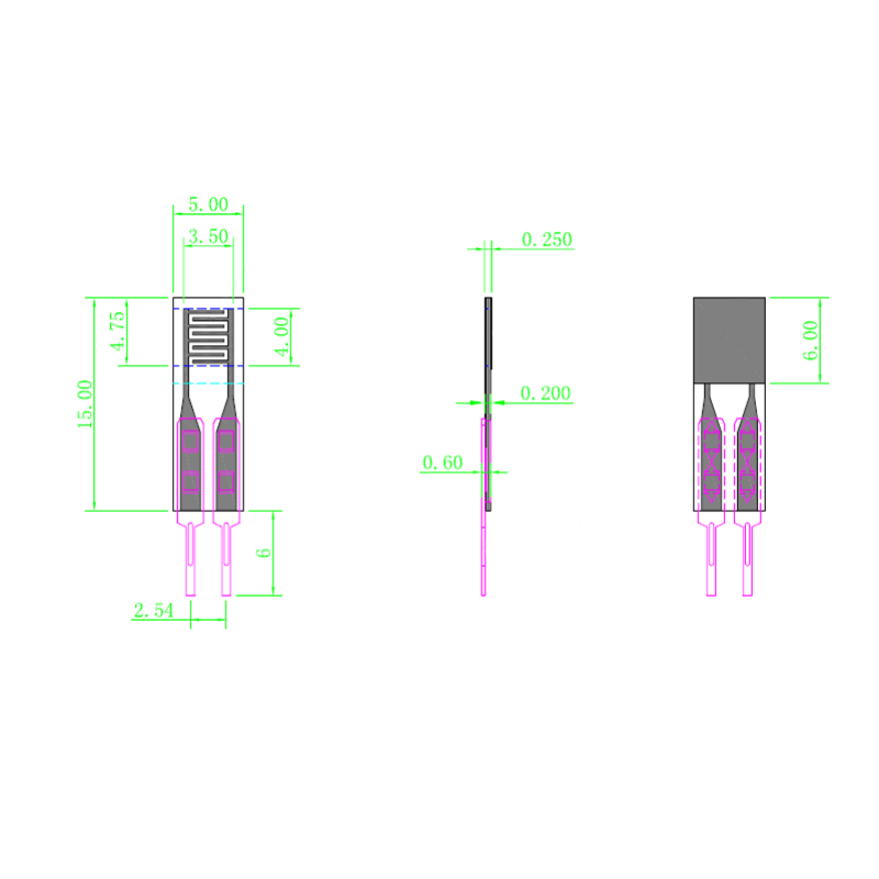 Generic Force Sensitive Resistor RP-S5-ST (10g-1kg) - Thin Film Sensor - Image 2