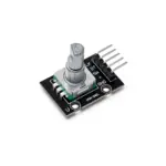 Generic Green Rotary Encoder Module - 20 CPR Incremental Encoder, PCB + Brass, 0-5V