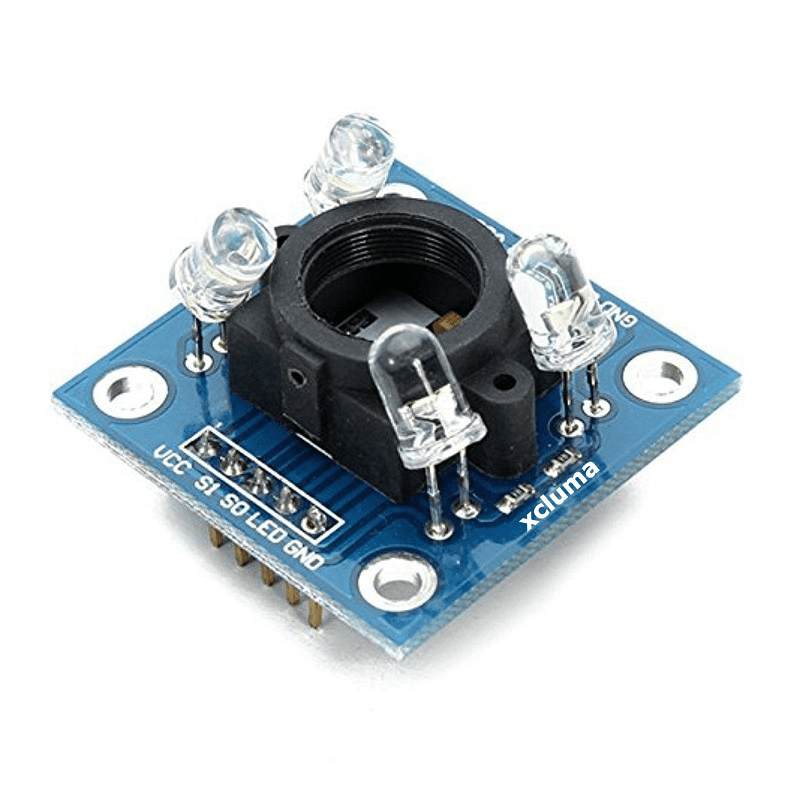 Generic GY-31 TCS3200 Color Sensor Module - Programmable RGB Light-to-Frequency Converter