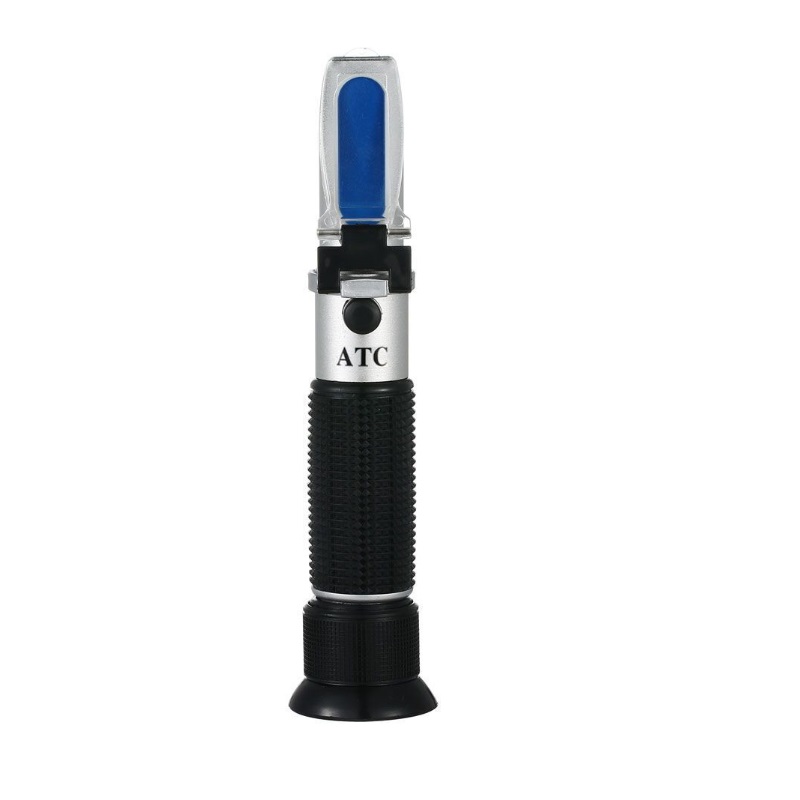 Generic Handheld Refractometer 0-40% Brix with 0.1% Scale Division - Plastic Box