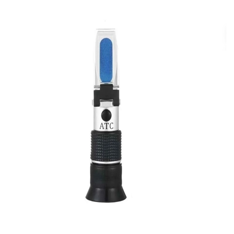 Generic Handheld Refractometer 0-90% Brix Meter - Manual ATC, Protective Case - Image 2