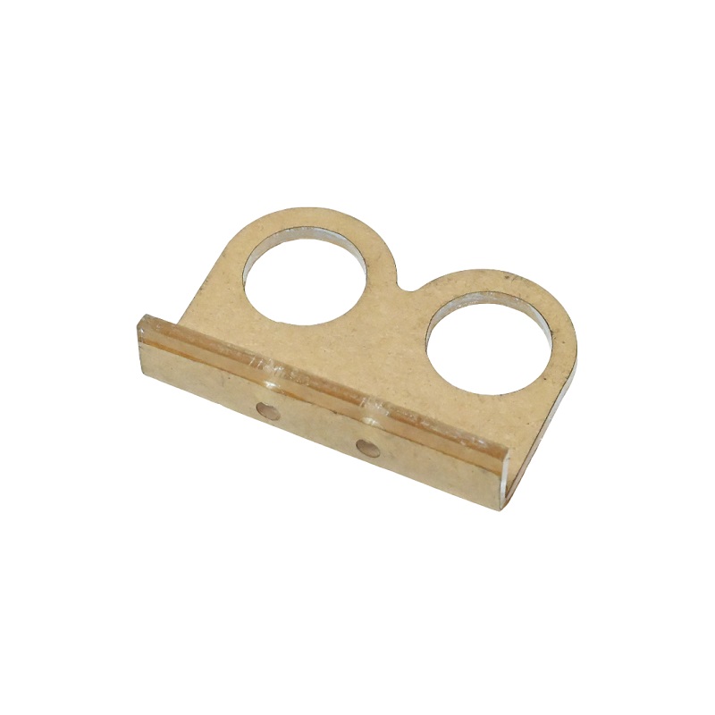 Generic Height-Adjustable Ultrasonic Sensor Bracket with Screw (Double Holes)