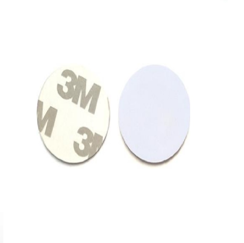 Generic HT4168 125KHz RFID Coin Card - 25mm Round, K4100 Compatible, 3M Adhesive