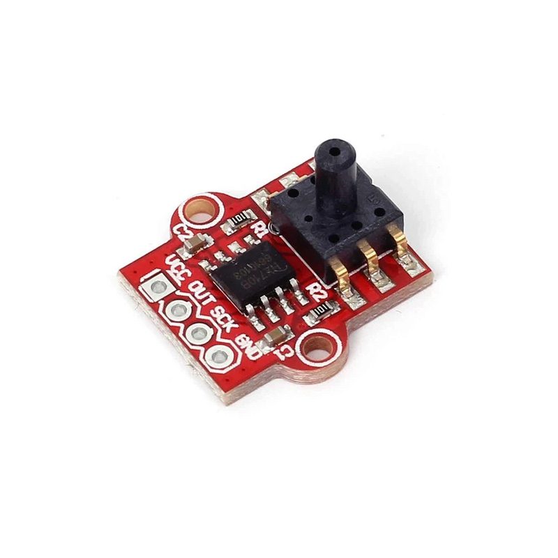 Generic HX710B Pressure Sensor Module Interposer - 0-40 kPa, 3.3V/5V, SOP-16