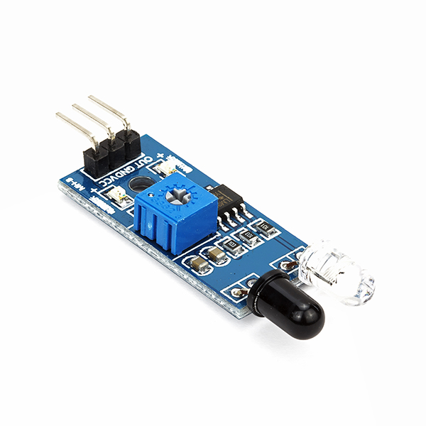 Generic Infrared Obstacle Avoidance Sensor Module (Active Low) - LM393 Comparator, 2-30cm Range - Image 2
